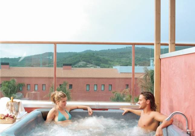 Confortables habitaciones en Hotel Blancafort Spa Termal. El entorno más romántico con nuestro Spa y Masaje en Barcelona